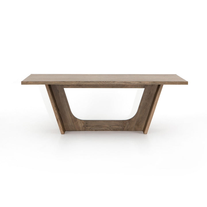 Harrison Dining Table-87" - Smoked Grey