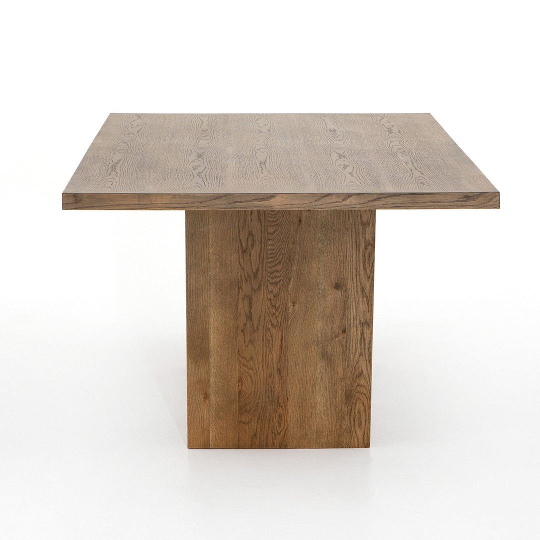 Harrison Dining Table-87" - Smoked Grey