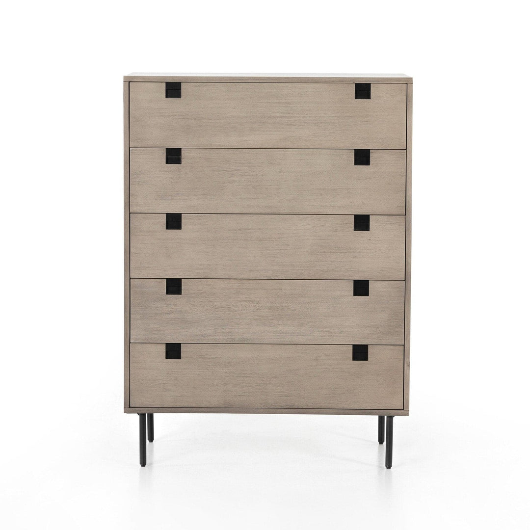 Harper 5 Drawer Dresser - Grey Wash