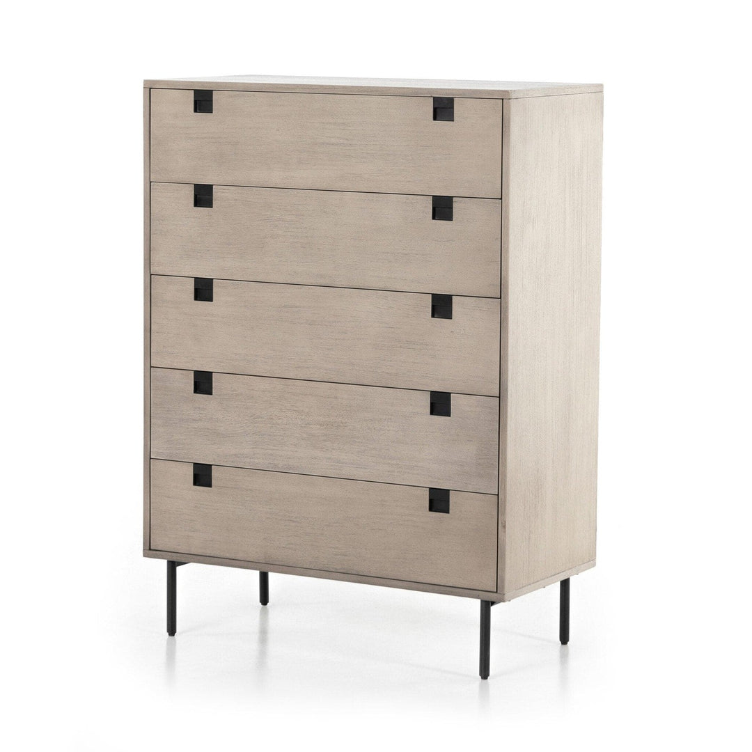 Harper 5 Drawer Dresser - Grey Wash