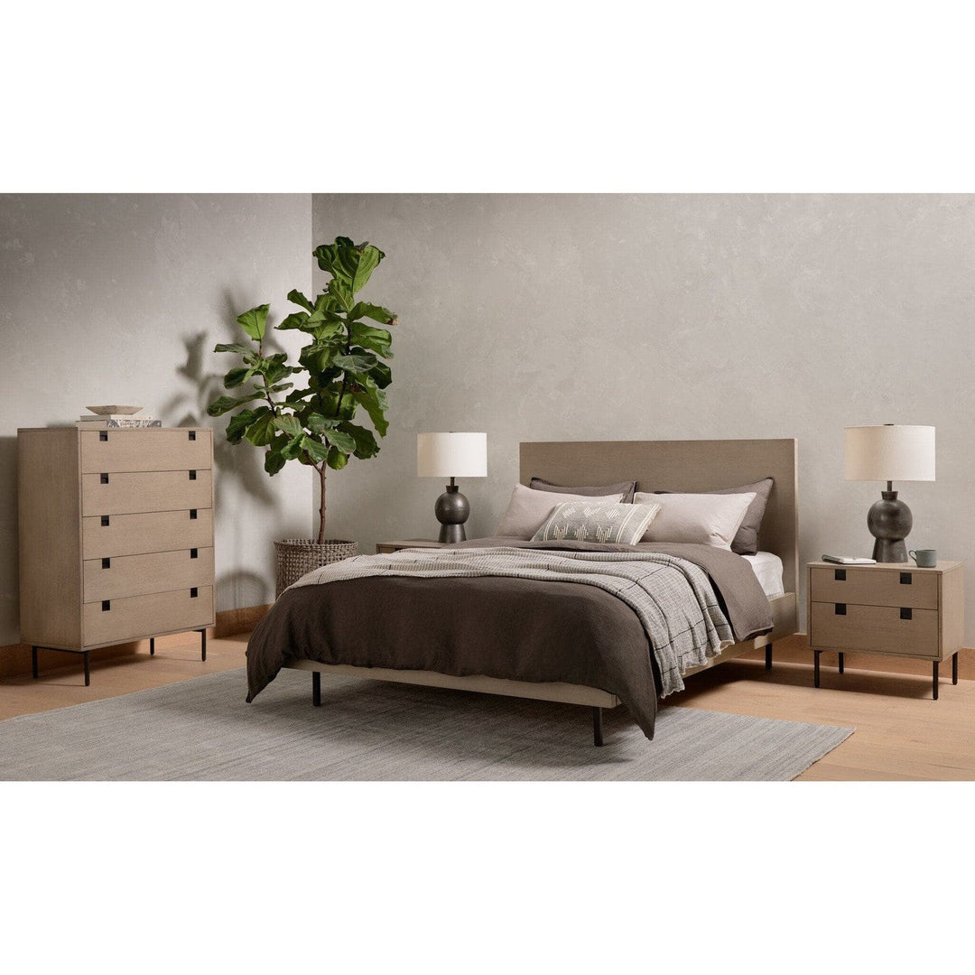 Harper 5 Drawer Dresser - Grey Wash