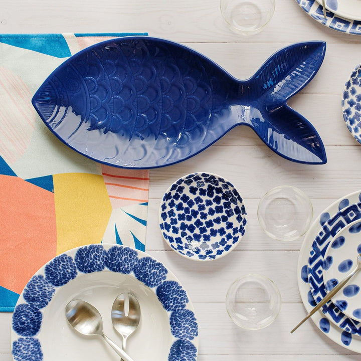 Santorini Figural Fish Platter