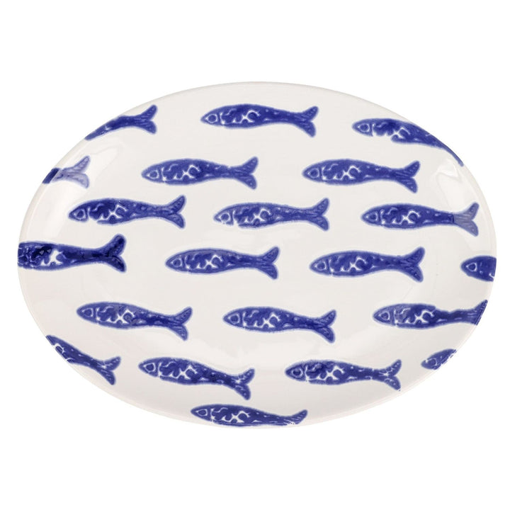 Santorini Fish Oval Platter