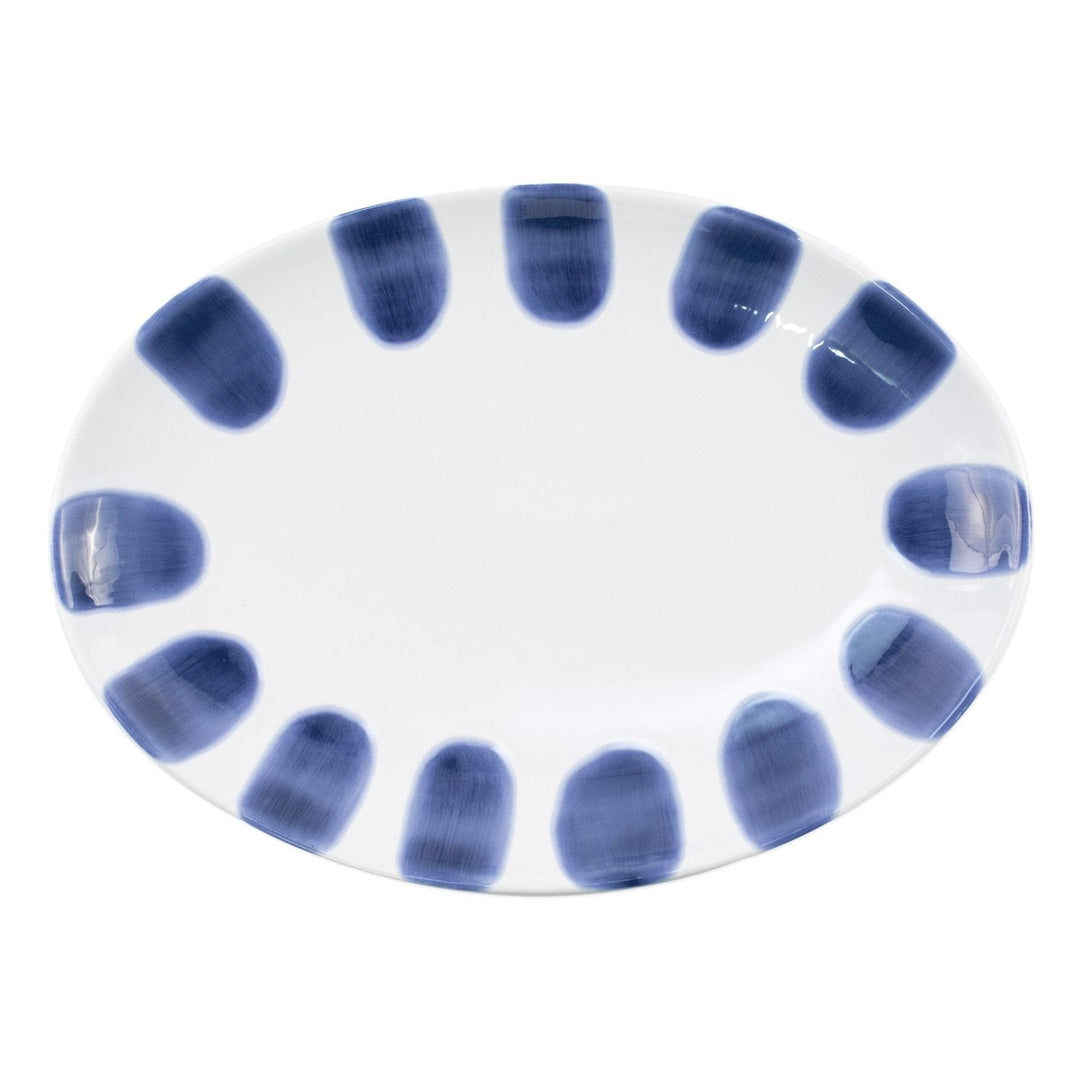 Santorini Dot Oval Platter