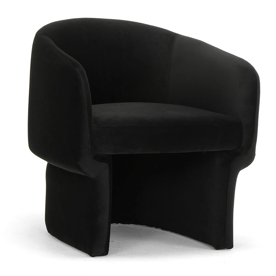 Jessie Accent Chair-Urbia-URBIA-VSD-JES-C-BLK-Lounge ChairsBlack-1-France and Son