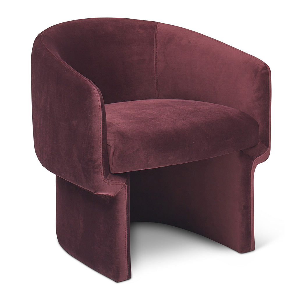 Jessie Accent Chair-Urbia-URBIA-VSD-JES-C-PLUM-Lounge ChairsPlum Purple-5-France and Son