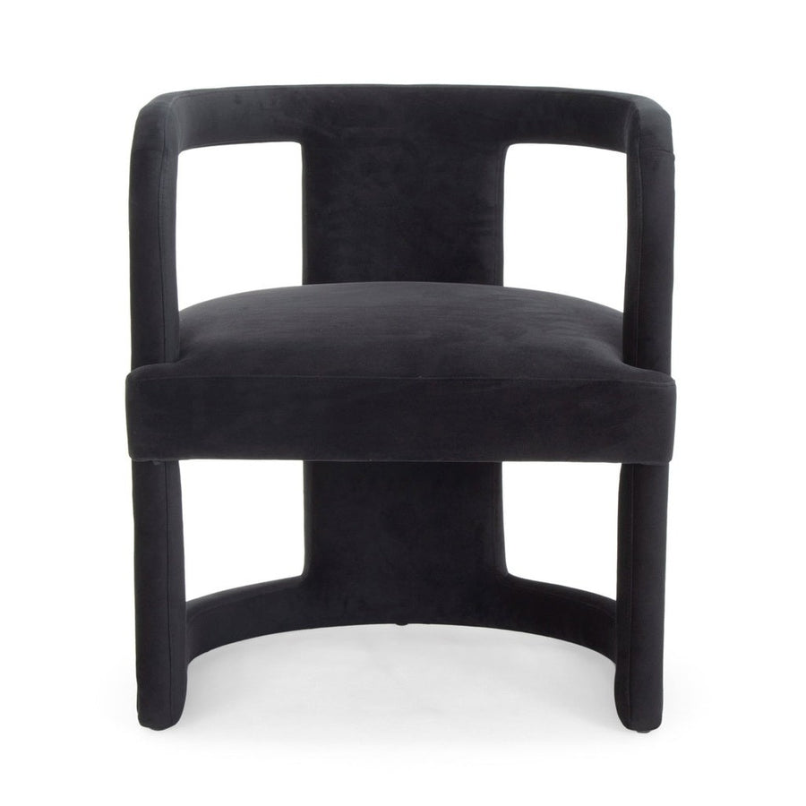 Rory Accent Chair-Urbia-URBIA-VSD-RORY-C-BLK-Lounge ChairsBlack-1-France and Son