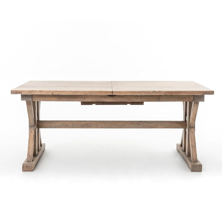 Harper Ext Dining Table 72"/96" - Sundried Wheat