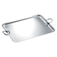 Rectangular Tray with Handles 53x42cm Vertigo Silver Plated