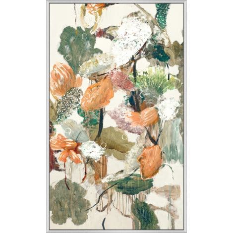 Cascading Greenery-Wendover-WEND-WAB4950-Wall Art2-2-France and Son