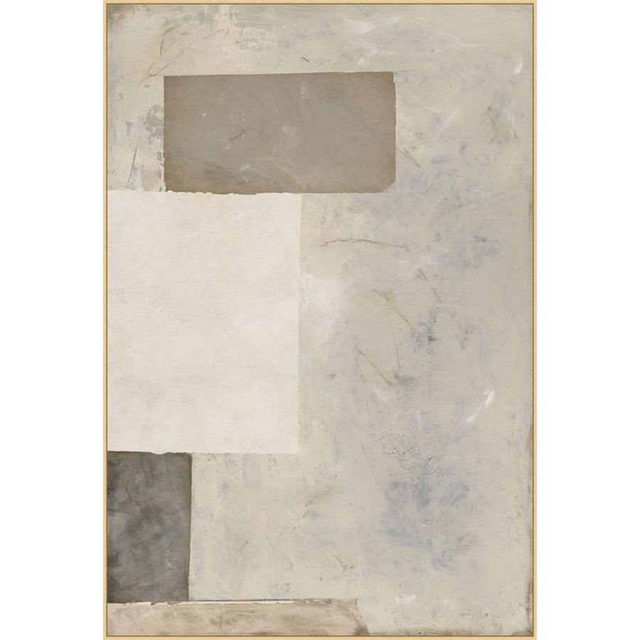 Wall Art Modeled Block Building