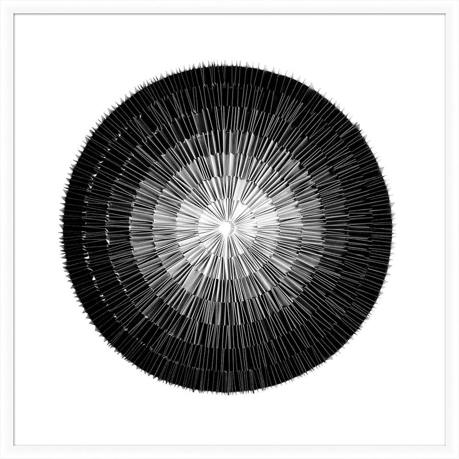 Wall Art Folded Ombre Shadowbox (Black)