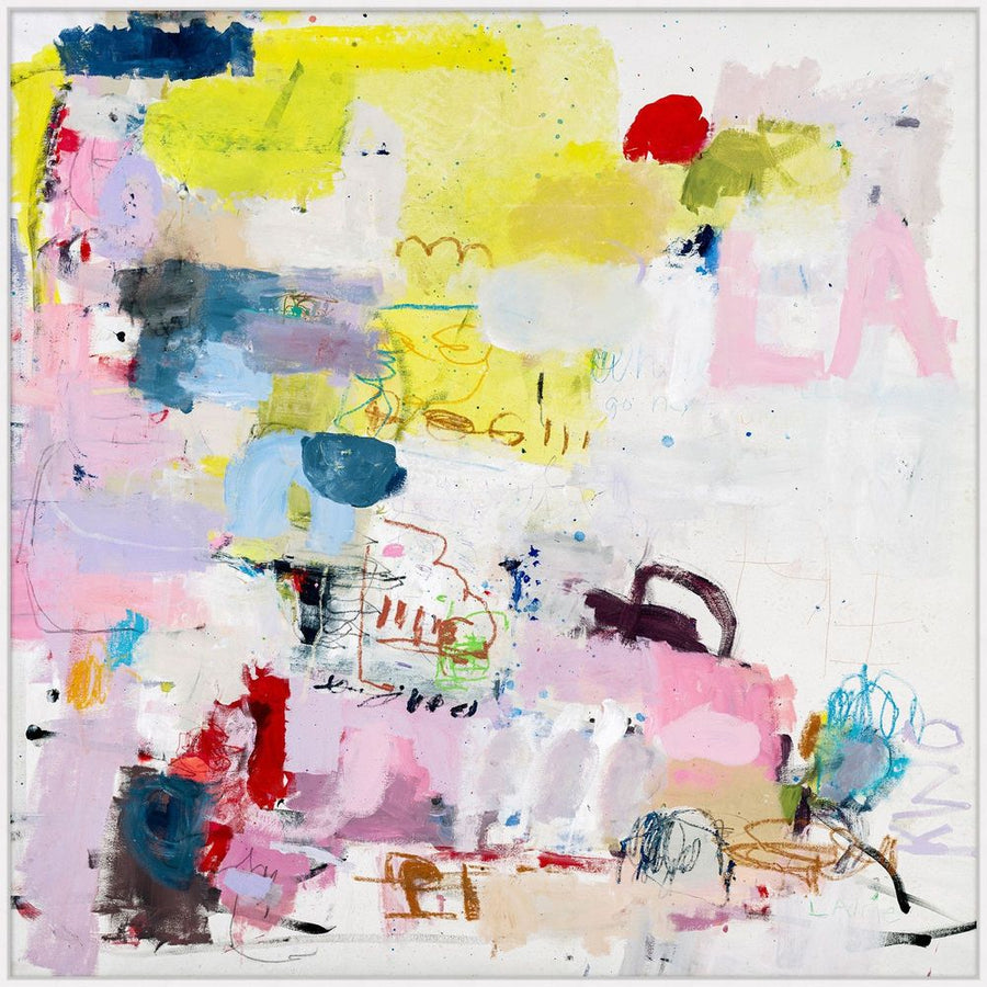 Wall Art LA Party Pink