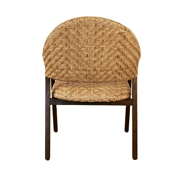 Walter Round Back Armed Dining Chair