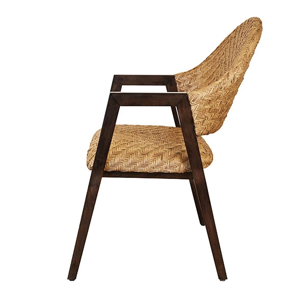 Walter Round Back Armed Dining Chair