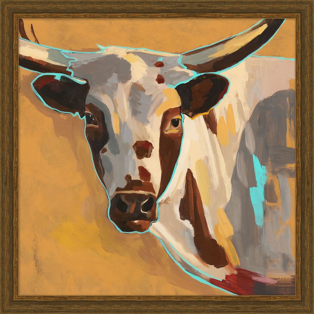 Wall Art Electric Steer