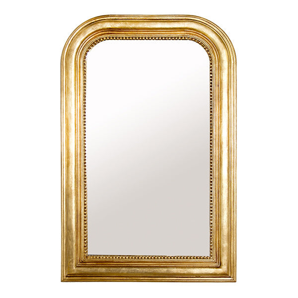 Wall Mirrors Waverly - Gold Leaf Wood Mirror