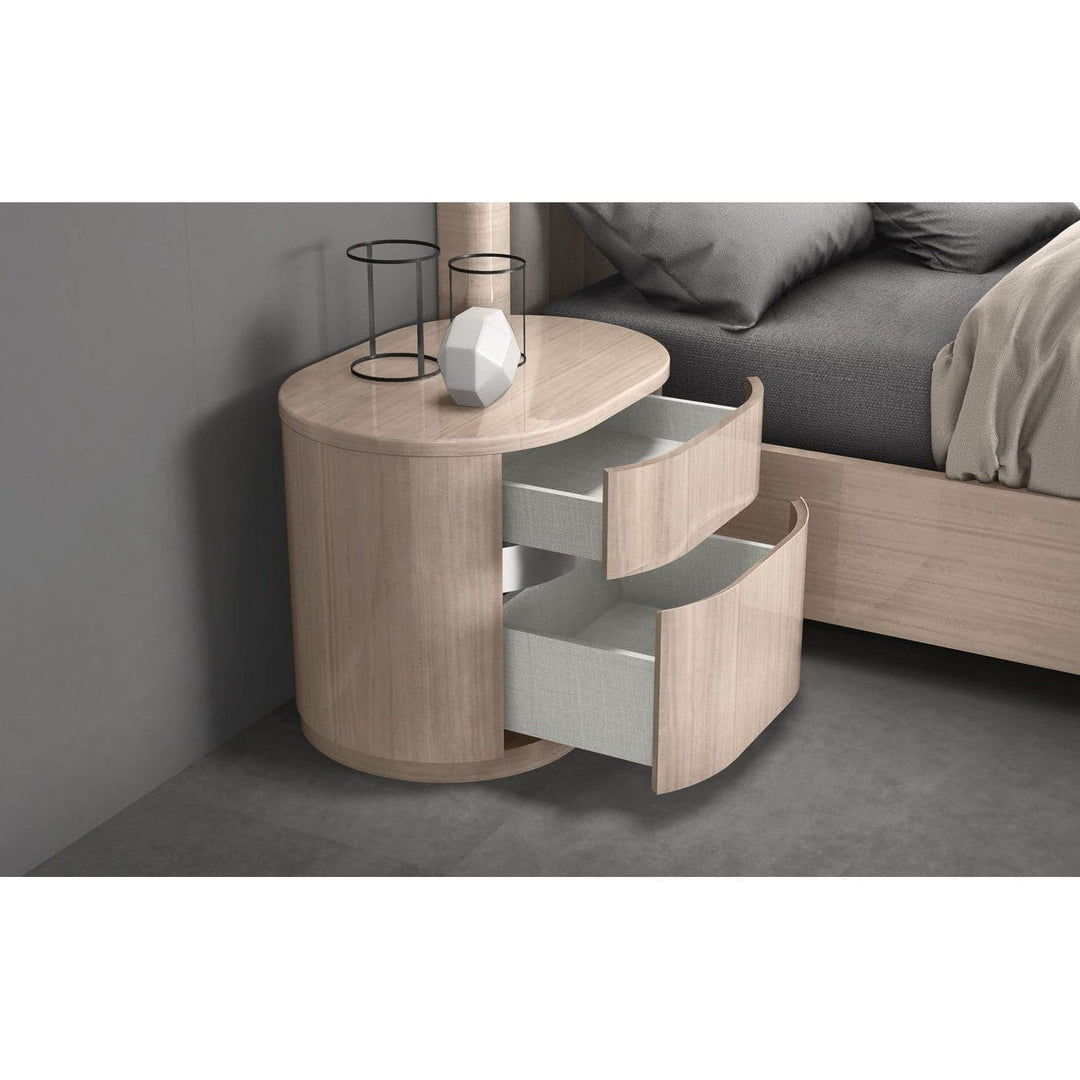 Waves Nightstand-Whiteline Modern Living-WHITELINE-NS1753-BEI-Nightstands-5-France and Son