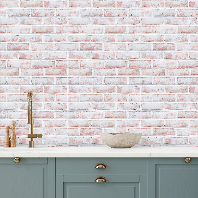 Whitewashed Brick Peel And Stick Wallpaper-Tempaper & Co.-Tempaper-WB15016-Wall Paper-3-France and Son