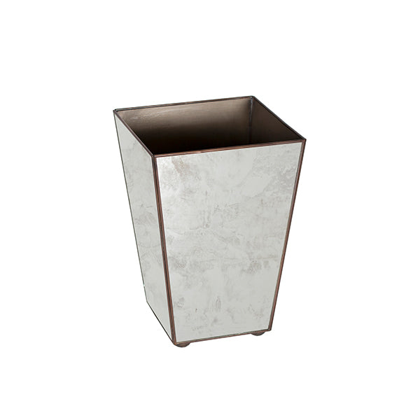 Wastebaskets Wastebasket Antique Mirror Plain