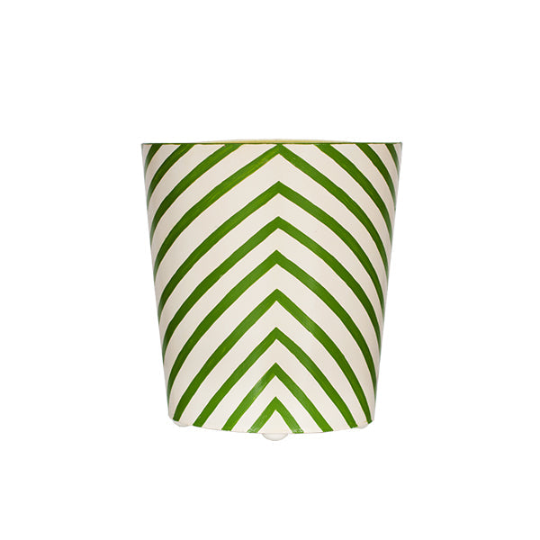 Wastebaskets Zebra Wastebasket In Green