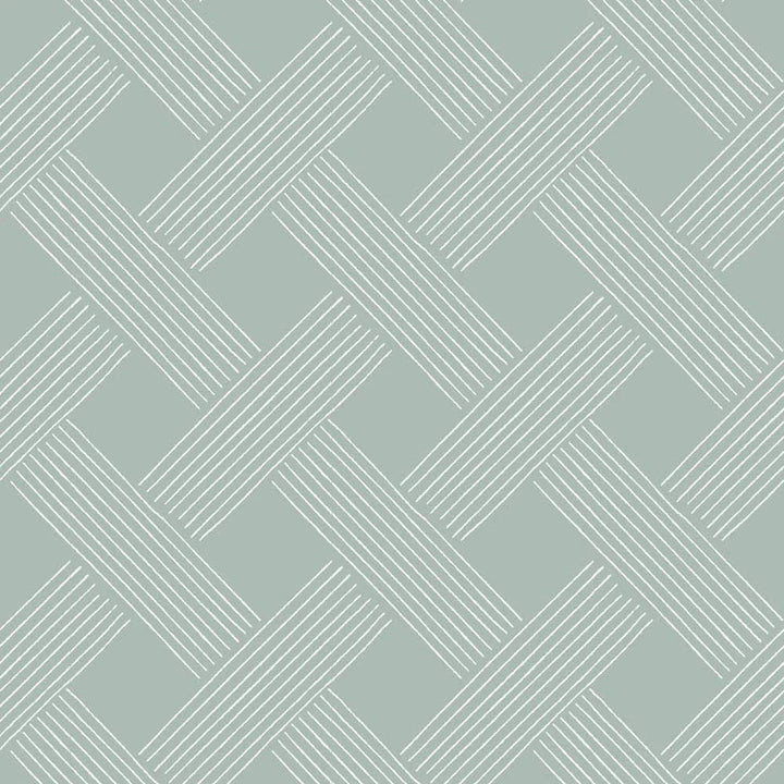 Lattice Weave Wallpaper
