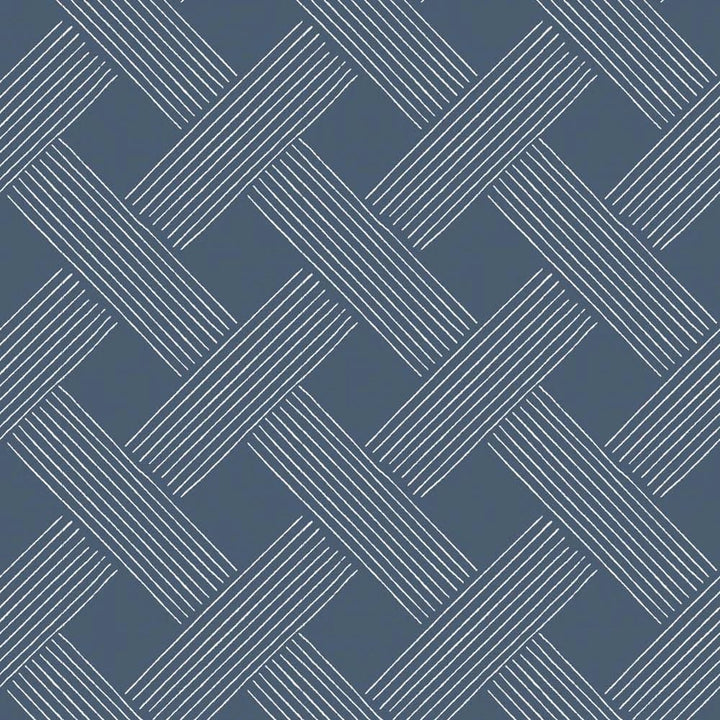 Lattice Weave Wallpaper