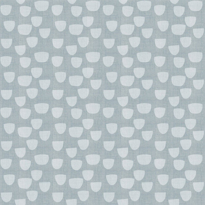 Paper Cups Wallpaper-Mitchell Black-MITCHB-WCB509-B-PM-10-Wall DecorPatterns Pewter Blue-Premium Matte Paper-1-France and Son