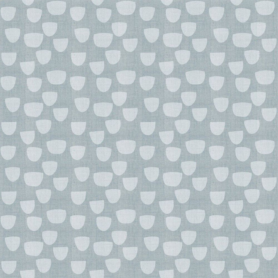 Paper Cups Wallpaper-Mitchell Black-MITCHB-WCB509-B-PM-10-Wall DecorPatterns Pewter Blue-Premium Matte Paper-1-France and Son