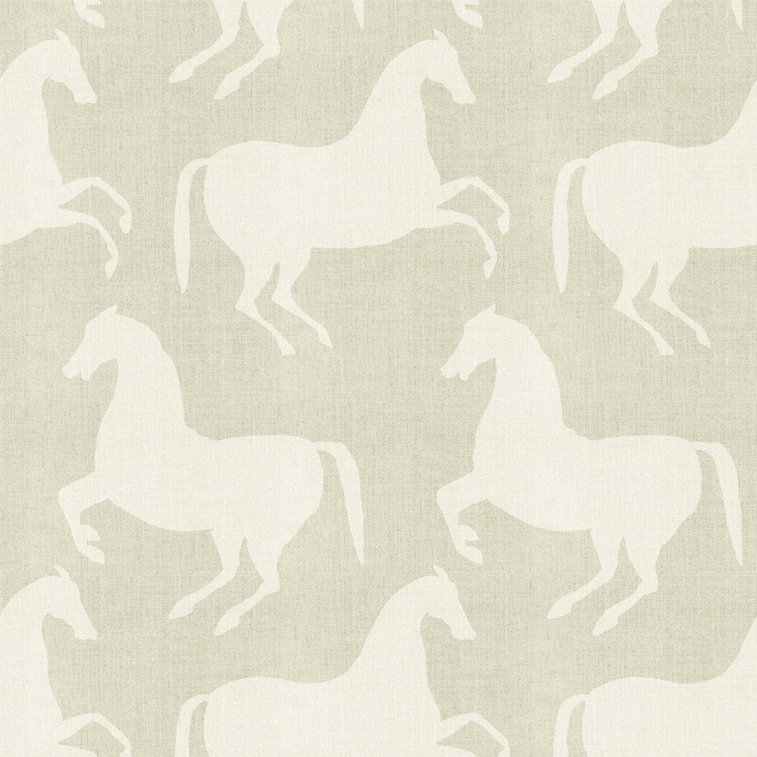 Paper Horses Wallpaper-Mitchell Black-MITCHB-WCB511-E-PM-10-Wall DecorPatterns Eucalyptus-Premium Matte Paper-3-France and Son