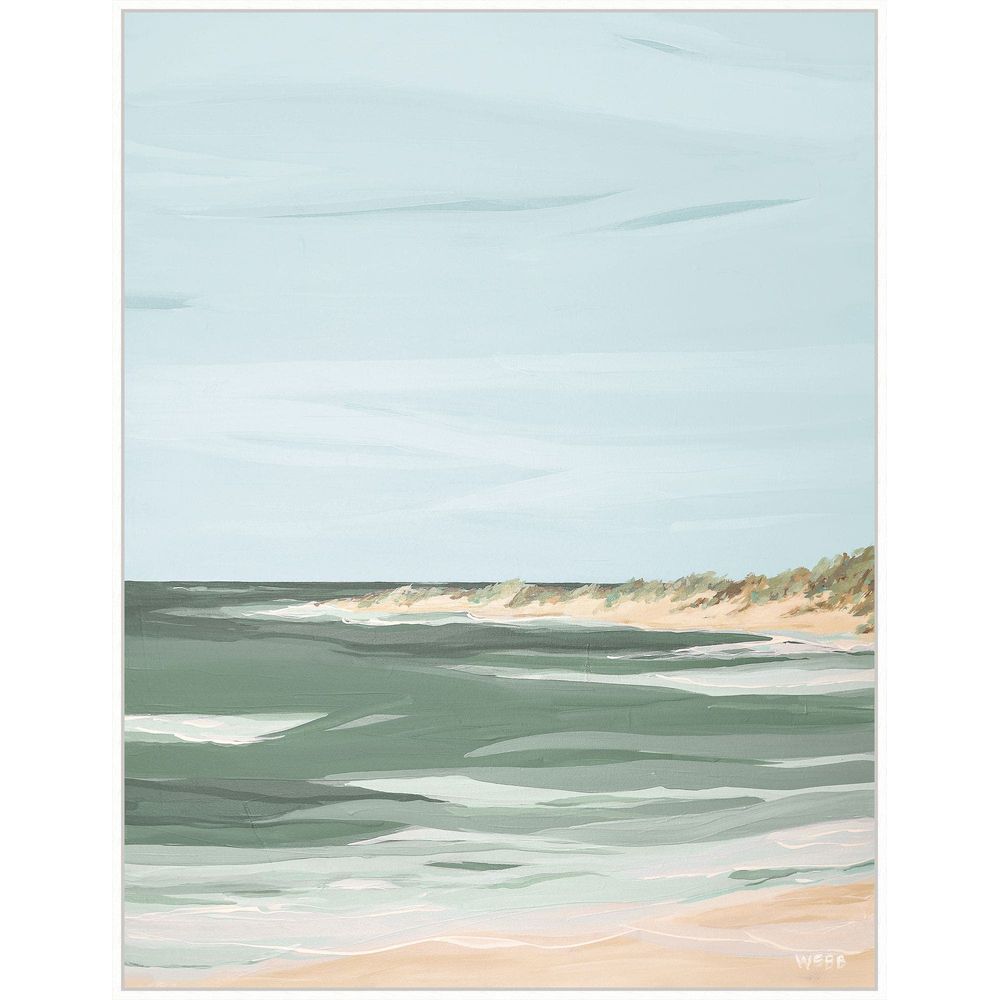 Wall Art Marsh Green Seas