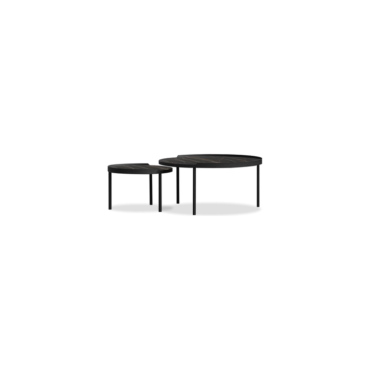Coffee Tables Coast Small Coffee Table Noir Desir Ceramic Top