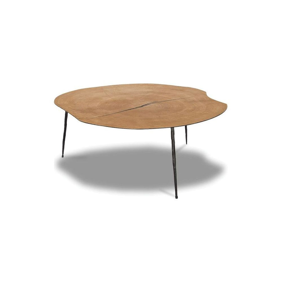 Coffee Tables Oakley Low Coffee Table Natural Oak Veneer On Metal Black Hammered Iron Legs