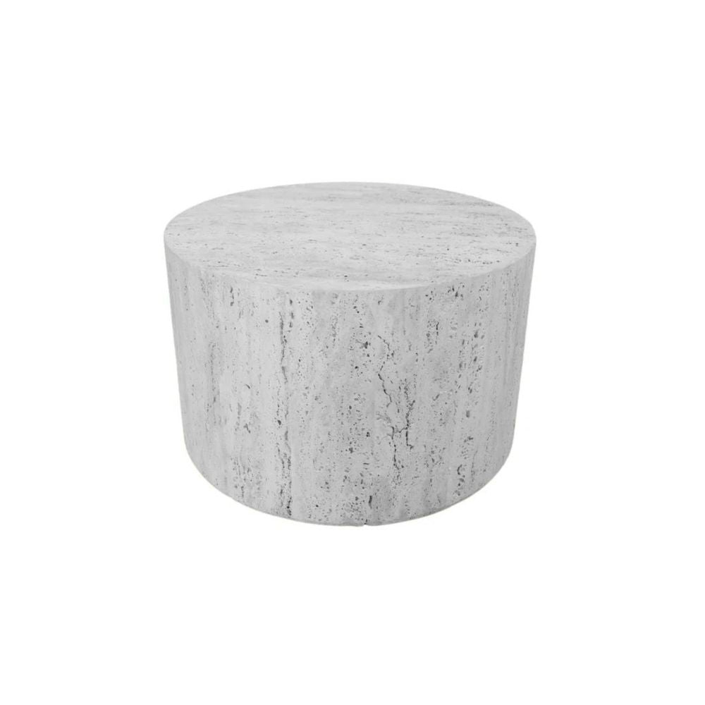 Coffee Tables Post Medium Coffee Table Grey Travertine Marble