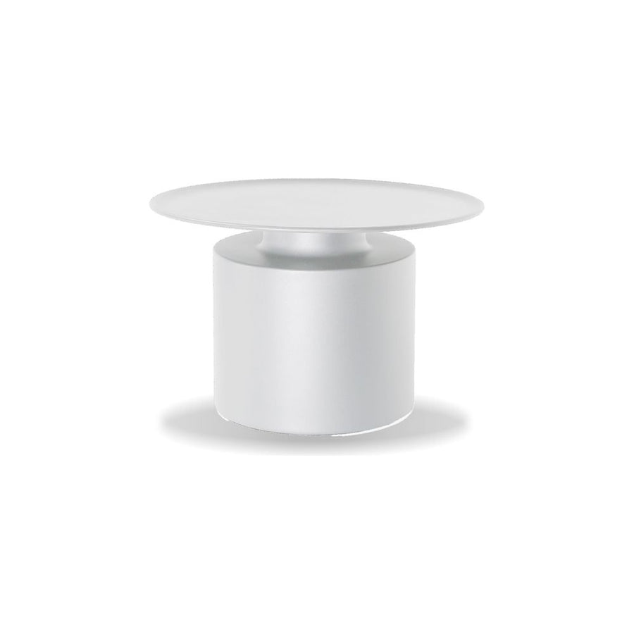 Coffee Tables Rook Coffee Table Matte White Aluminum