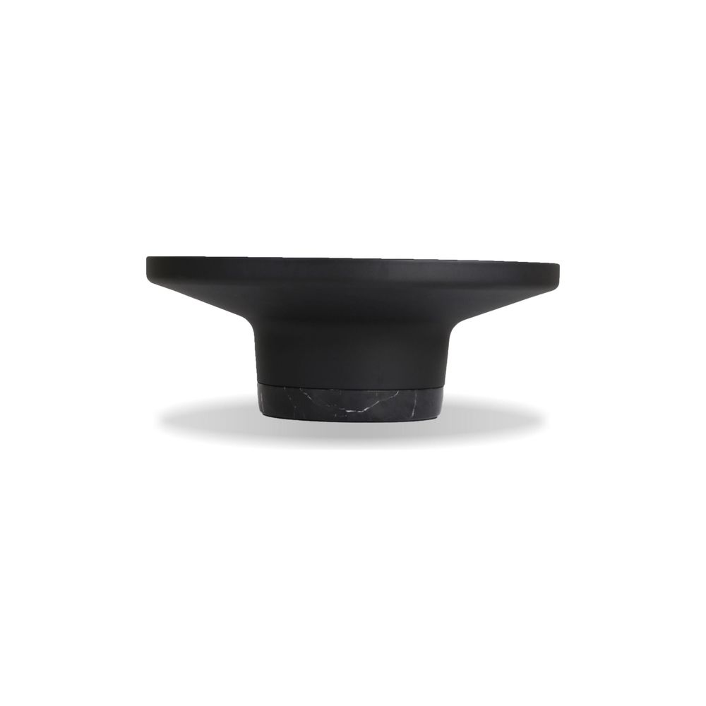 Coffee Tables Spacer Coffee Table Matte Black Aluminum Black Marble Base