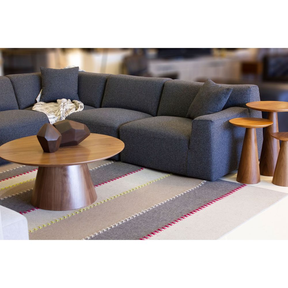 Coffee Tables Tower Coffee Table Walnut Veneer