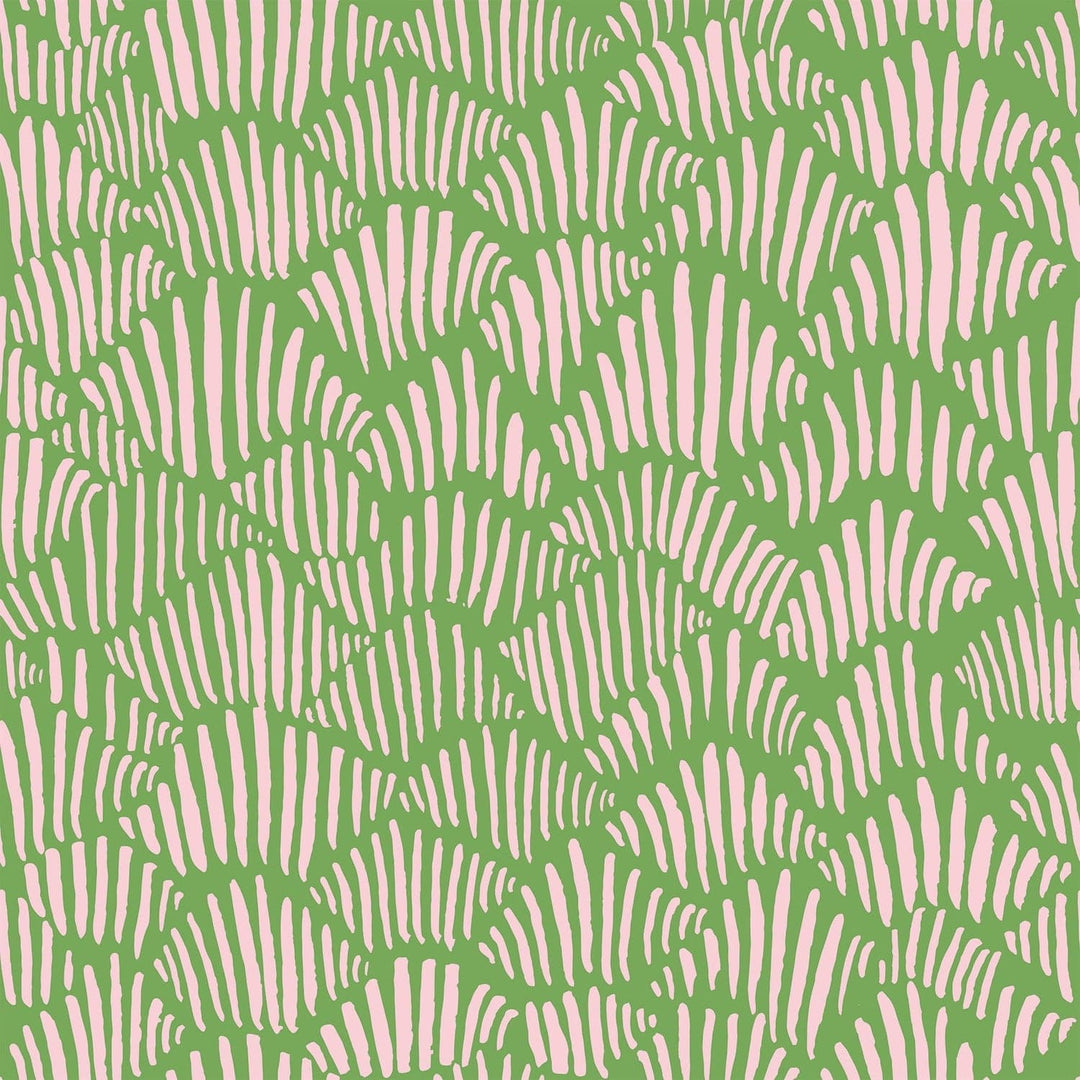 Seashells Wallpaper-Mitchell Black-MITCHB-WCPK104-GR-PM-10-Wall PaperPatterns Green-Premium Matte Paper-5-France and Son