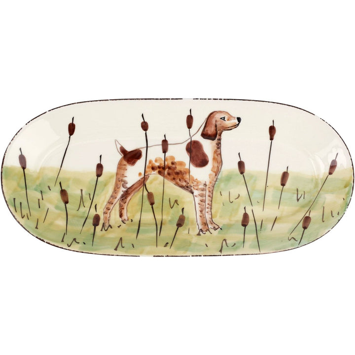 Wildlife Spaniel Oval Platter - Default Title