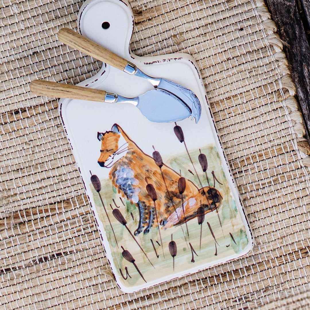 Wildlife Fox Cheese Board