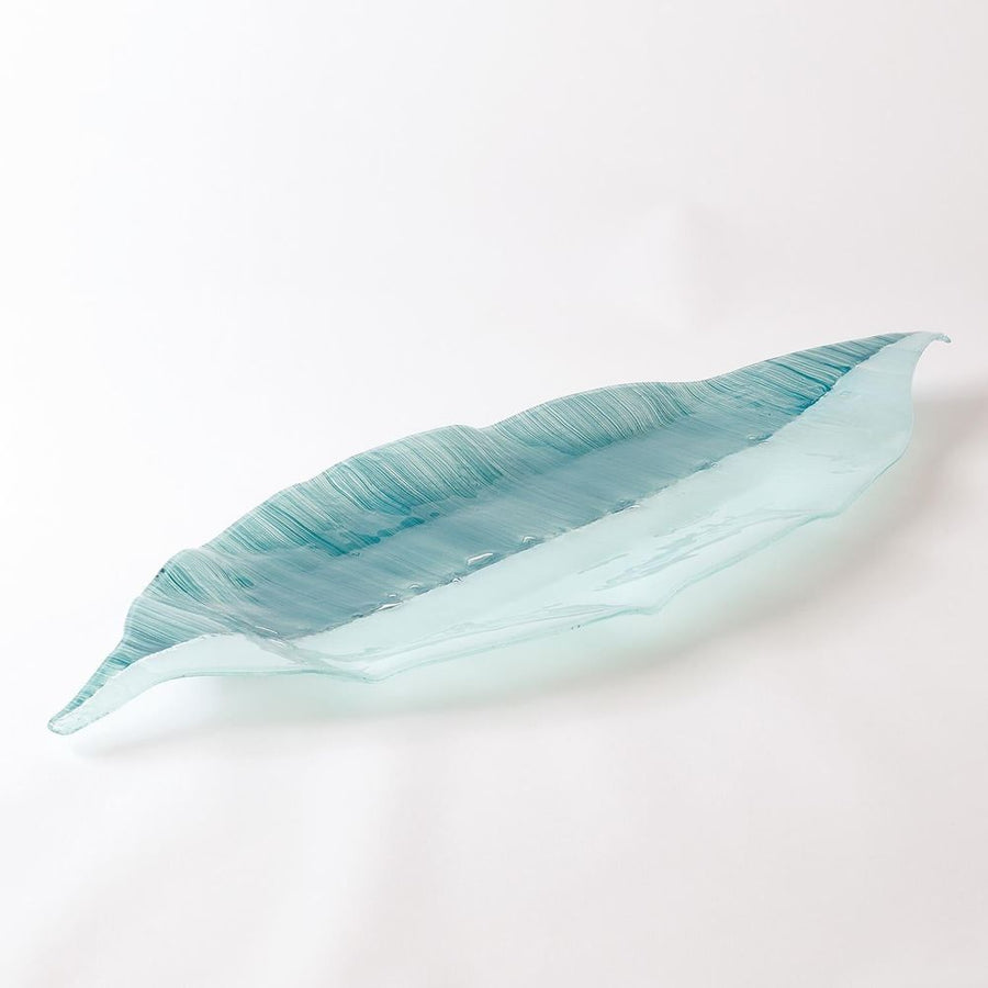 Decor Table Leaf-Blue/Light Blue