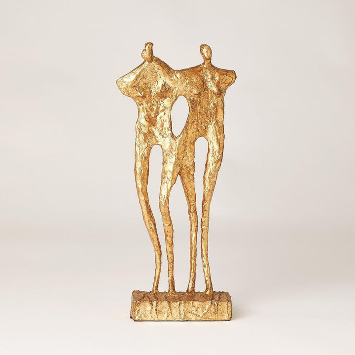 Decorative Objects Couple-Gold Leaf