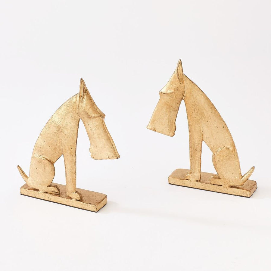 Bookends Scottie Bookends-Gold