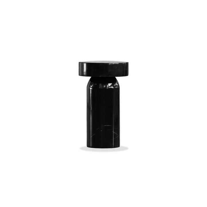 Side Tables Duro Tall End Table Black Marble