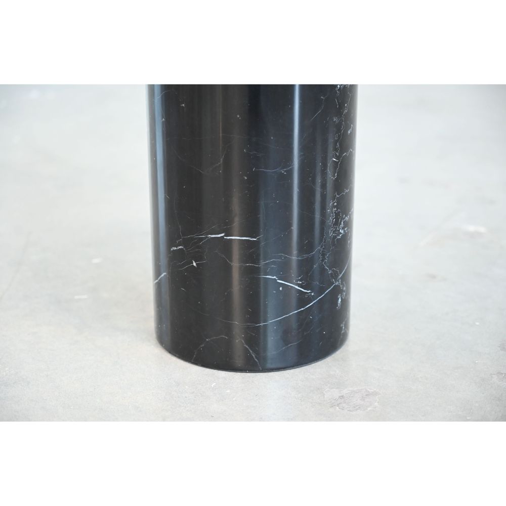 Side Tables Duro Tall End Table Black Marble