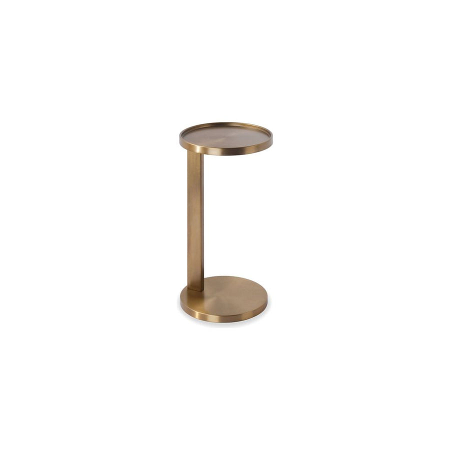 Side Tables Rookie End Table Brass Aluminum