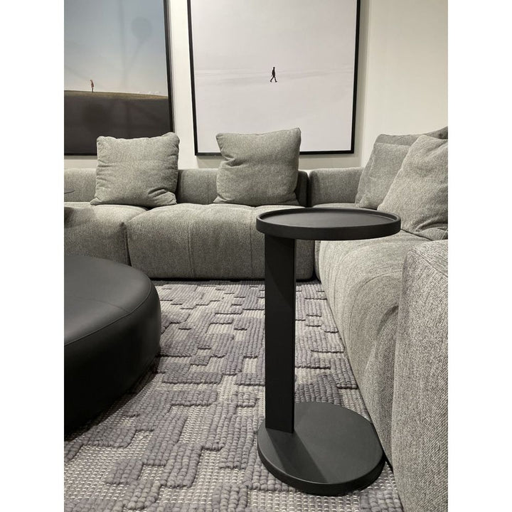 Side Tables Rookie End Table Matte Black Aluminum