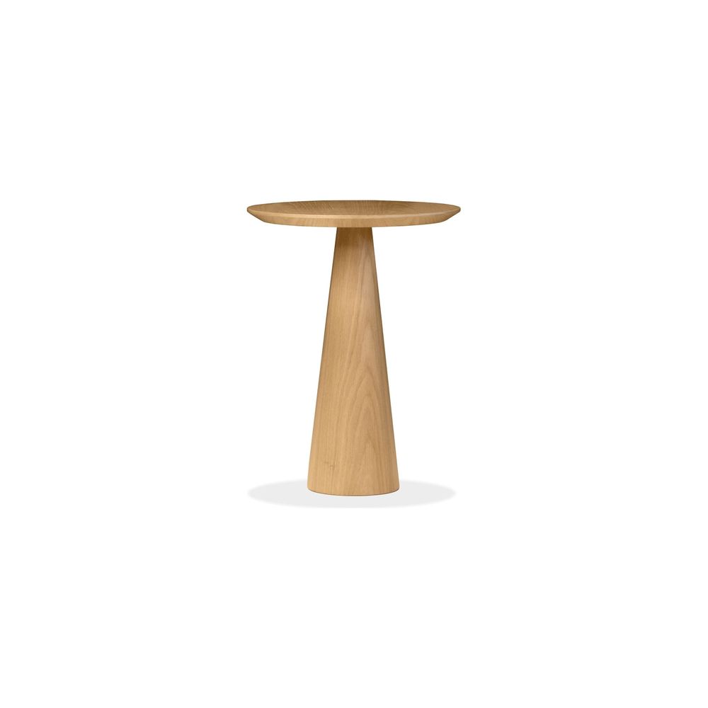 Side Tables Tower Tall End Table White Oak Veneer