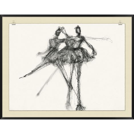 Ballerina Sketch 2-Wendover-WEND-WFG1398-Wall Art-1-France and Son