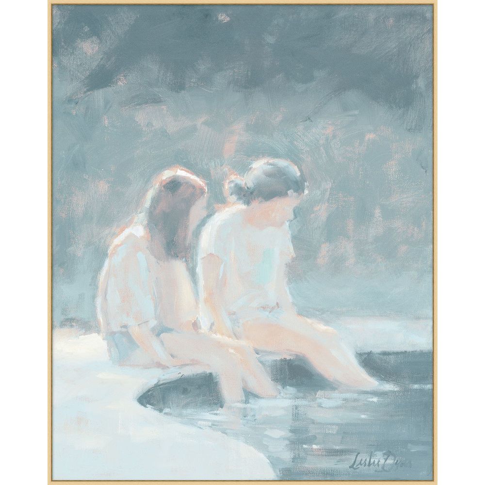 Wall Art Poolside Talk